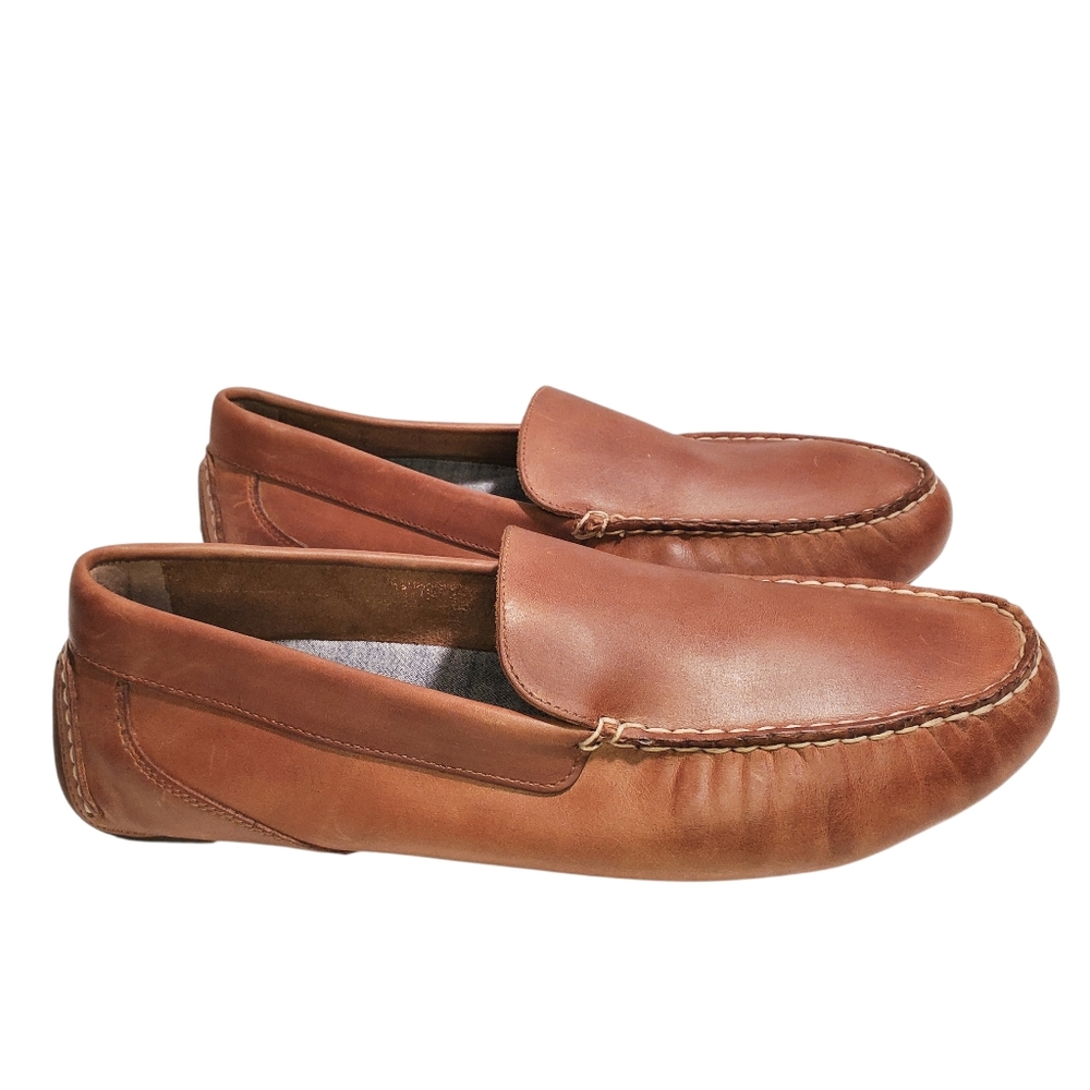 Sperry Davenport Loafers Men's 13 Tan  Driver Shoes Slip On Driving Casual